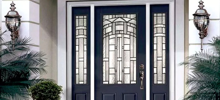 Stained Glass Door Panels in Greenacres, FL