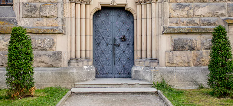 Traditional Double Front Doors in Greenacres, FL