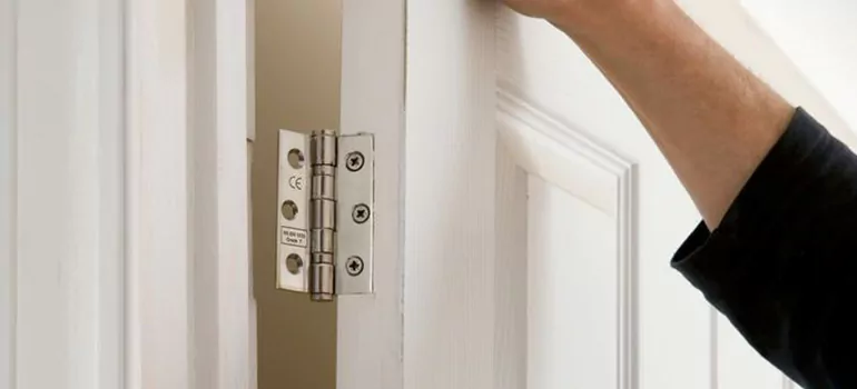 Bathroom Stall Door Hinge Repair in Greenacres, FL